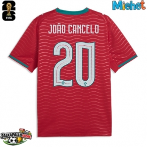Portugali Joao Cancelo #20 Kotipaita MM-kisat 2026 Lyhythihainen
